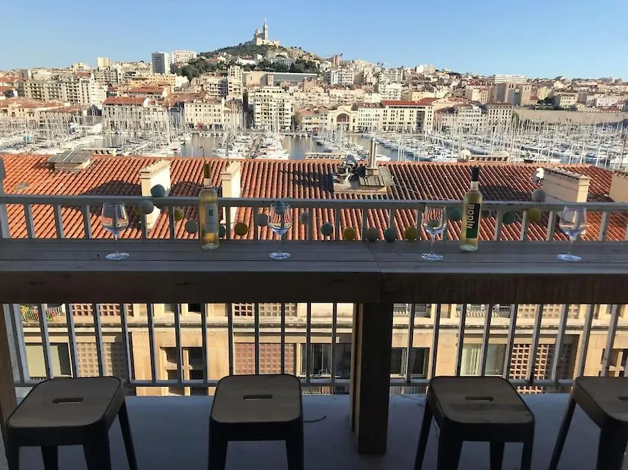 Le Belvedere Du Vieux-Port - Amazing View Marseille Apartment